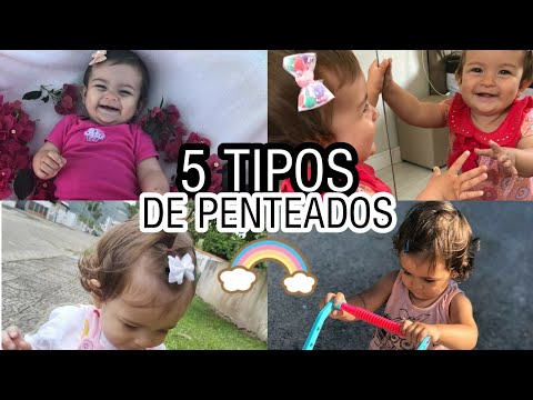 Aprenda Como Fazer 5 Tipos de Penteados Para Bebê!