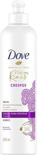 Creme de pentear para cabelo crespo