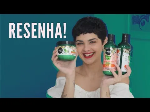 Resenha do Shampoo, Condicionar e Máscara Maria Natureza Salon Line.