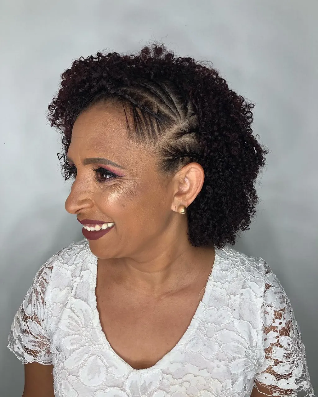 Penteado de Festa Para Cabelos Curtos 16 Penteados de Festa Para Cabelos Curtos