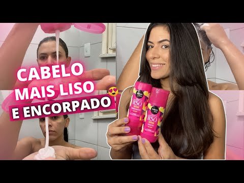 Resenha do Shampoo + Condicionador Meu Liso Demais Salon Line