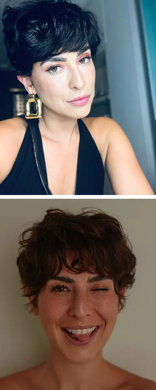 Famosa brasileira que usa ou já usou cabelo curto.