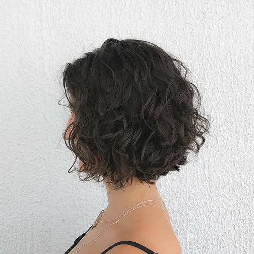Ideia de Corte Chanel Para Cabelos Ondulados Ideia de Corte Chanel Para Cabelos Ondulados