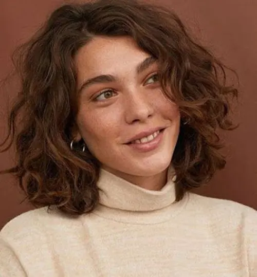 Ideia de Corte Chanel Para Cabelos Ondulados Ideia de Corte Chanel Para Cabelos Ondulados