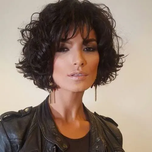 Ideia de Corte Chanel Para Cabelos Ondulados Ideia de Corte Chanel Para Cabelos Ondulados