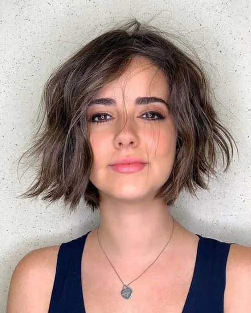 Ideia de Corte Chanel Para Cabelos Ondulados Ideia de Corte Chanel Para Cabelos Ondulados