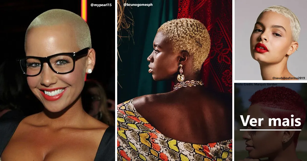 Veja 20 Mulheres que Arrasam com Cabelo Raspado em 2025