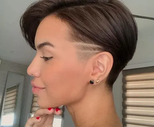Foto de Cabelo Raspado Feminino 2025 Foto de Cabelo Raspado Feminino 2025