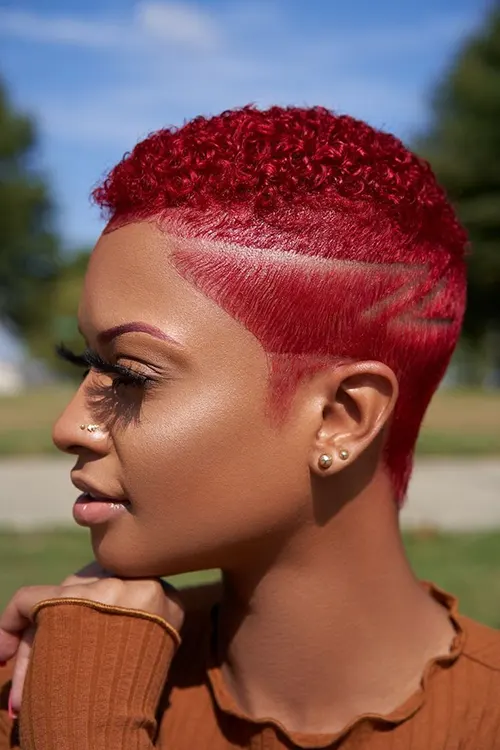Foto de Cabelo Raspado Feminino 2025 Foto de Cabelo Raspado Feminino 2025