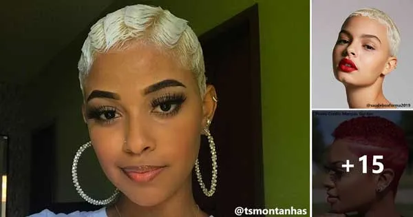 17 Fotos de Mulheres Com o Cabelo Raspado