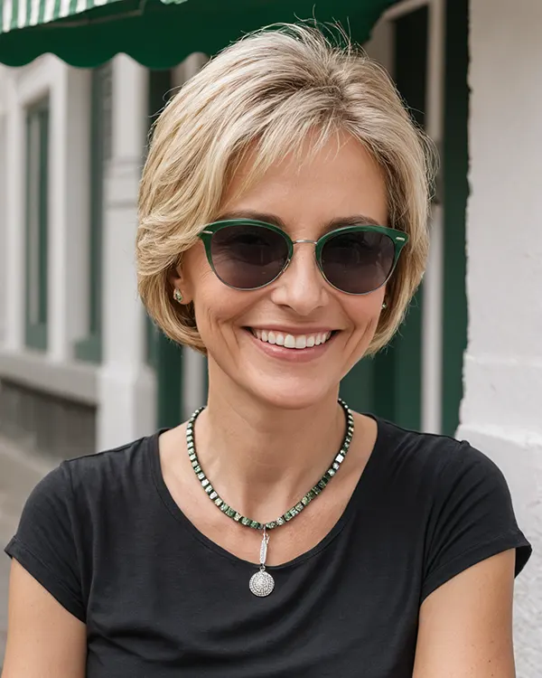 Ideia de Corte Chanel Para Cabelo Liso