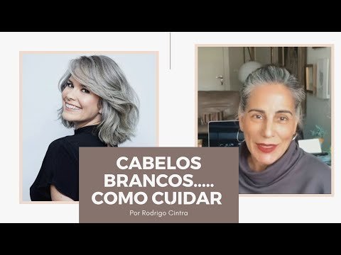 Como Cuidar dos Cabelos Brancos Corretamente