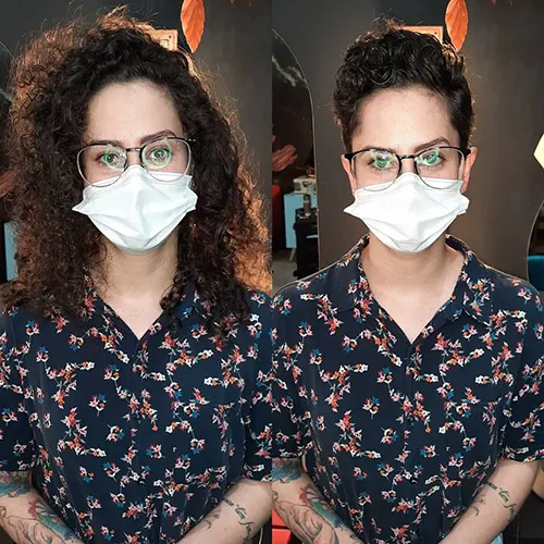Foto Que Comprova o Poder Transformador de Um Corte de Cabelo Curto Foto Que Comprova o Poder Transformador de Um Corte de Cabelo Curto