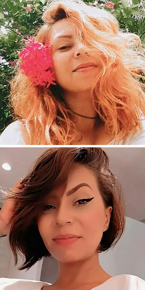 Foto Que Comprova o Poder Transformador de Um Corte de Cabelo Curto Foto Que Comprova o Poder Transformador de Um Corte de Cabelo Curto