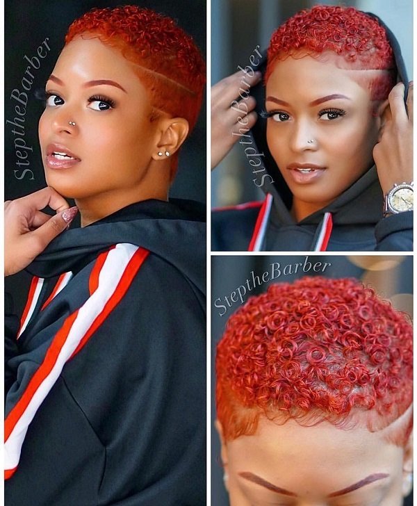 16 Fotos de Tons de Ruivo Para Cabelos Crespos