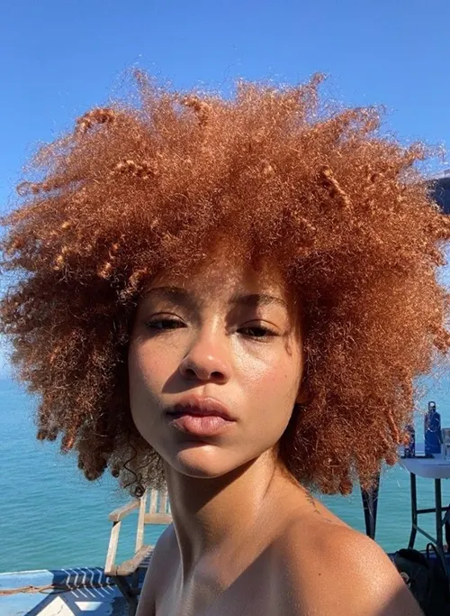 Ideia de Tom de Ruivo Para Cabelo Crespo Ideia de Tom de Ruivo Para Cabelo Crespo