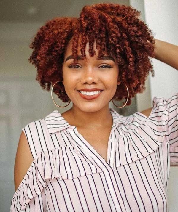 16 Fotos de Tons de Ruivo Para Cabelos Crespos