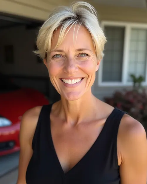 Exemplo de Corte de Cabelo Curto Para Loira. Exemplo de Corte de Cabelo Curto Para Loira.