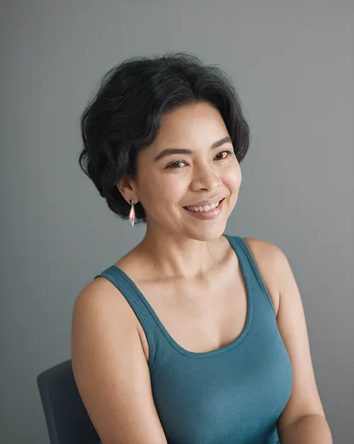 Foto de Corte de Cabelo Curto Para Morena.