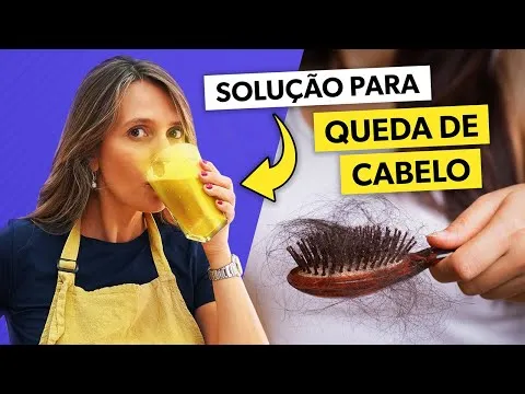 Aprenda a Fazer Uma Vitamina Poderosa Para Queda de Cabelo