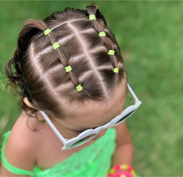 Ideias simples de penteado para meninas