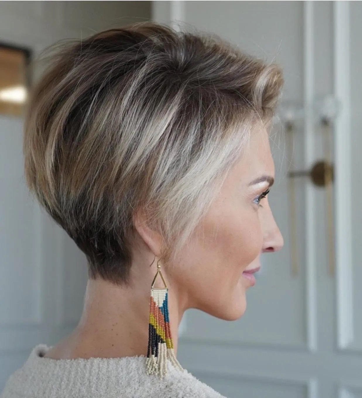 Long Pixie Blond Long Pixie Blond
