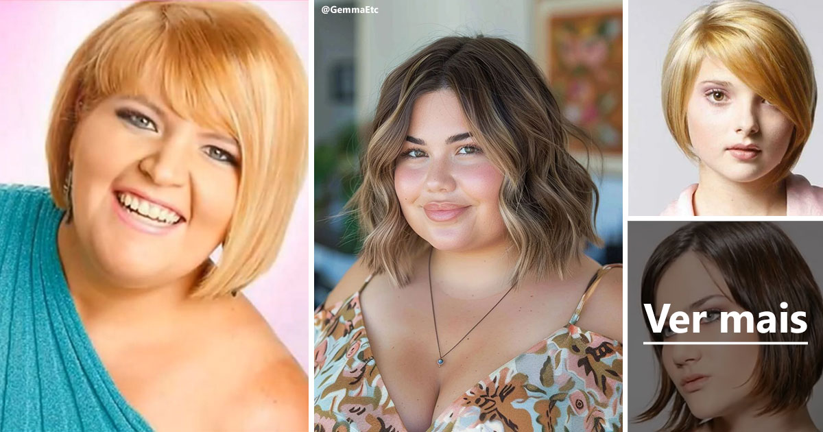 20 Cortes de Cabelo Para Mulheres Gordinhas - Cabelo Curto