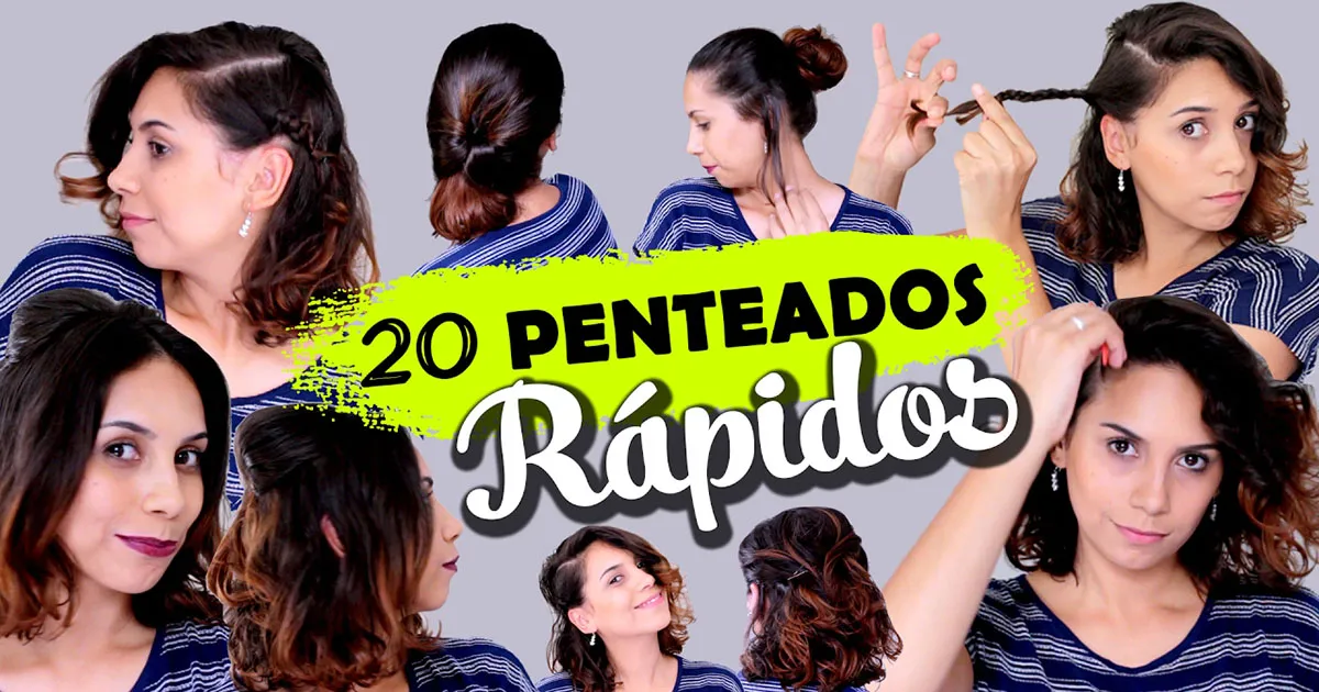 20 Penteados Rápidos Para Quem Tem Cabelo Curto ou Médio