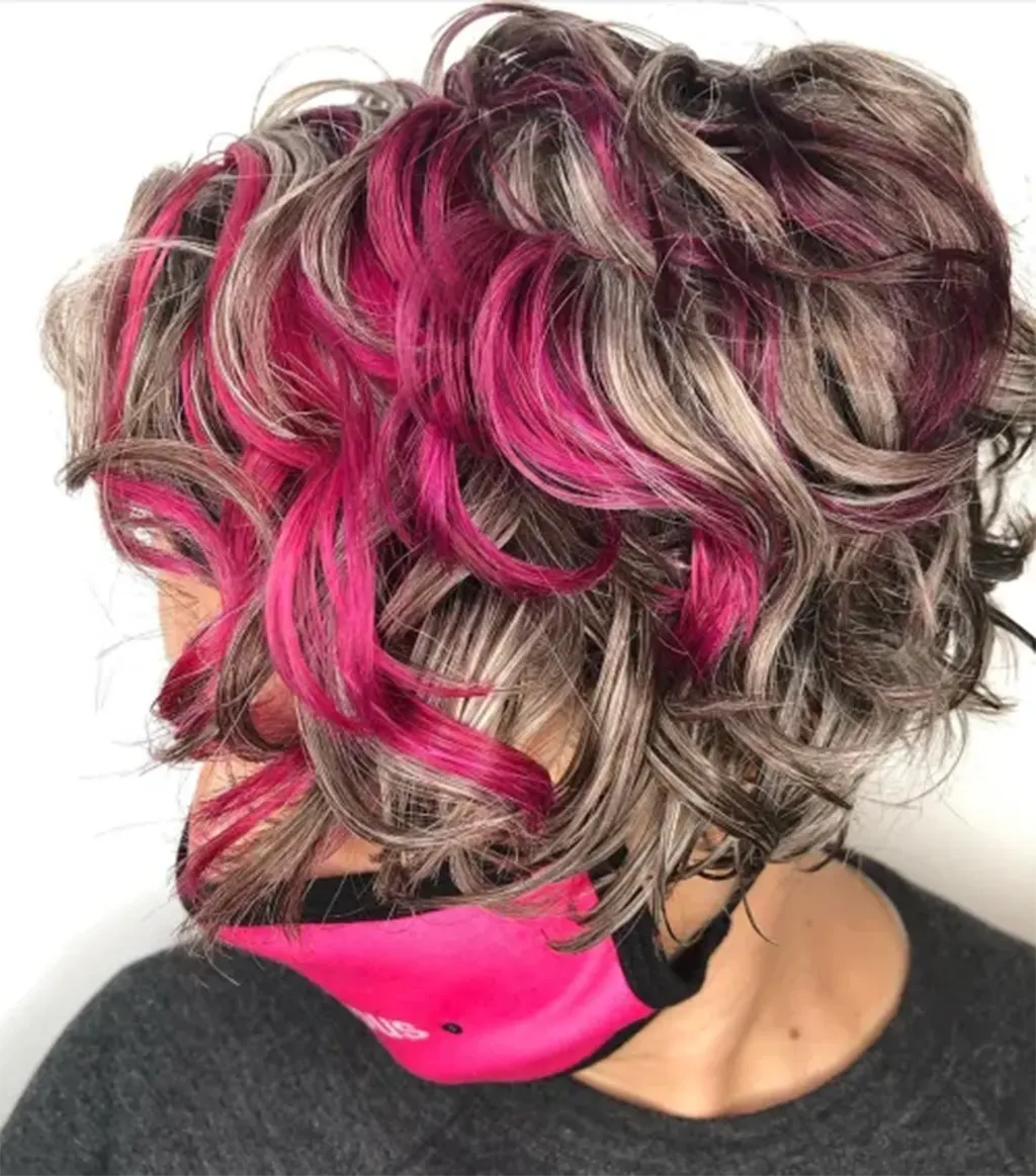 Inspirações para Cabelo Cacheado com Luzes