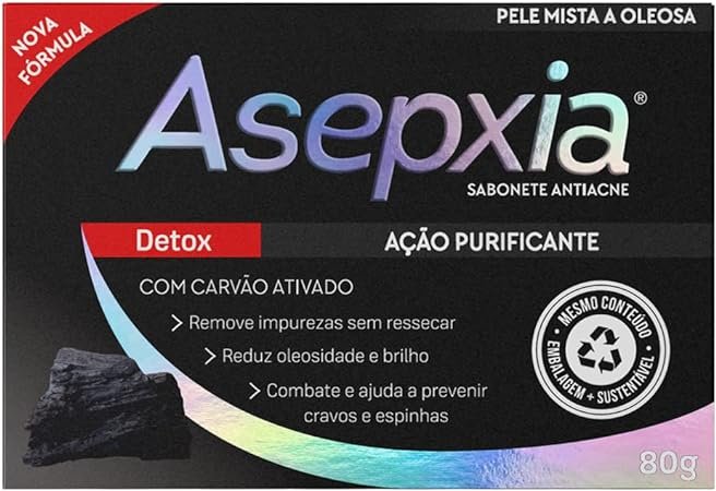 Asepxia Detox Sabonete Facial Antiacne, Efeito Detox Os Top 7 Sabonetes Para Espinha