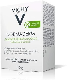 Vichy Normaderm Sabonete Dermatológico Anti-Imperfeições 40g Os 10 Melhores Sabonetes para Acne