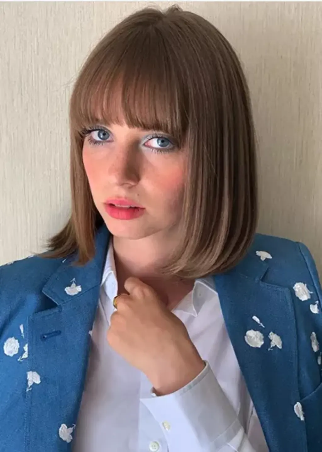 Long Bob ou Chanel com Franjas Excelente Corte de Cabelo Curtinho Moderno