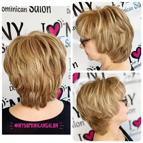 Estilo de Cabelo Curto Moderno para Mulheres +50 +60