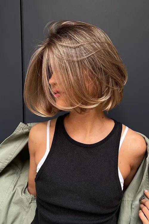Sugestão de Corte Chanel para Cabelos Loiros