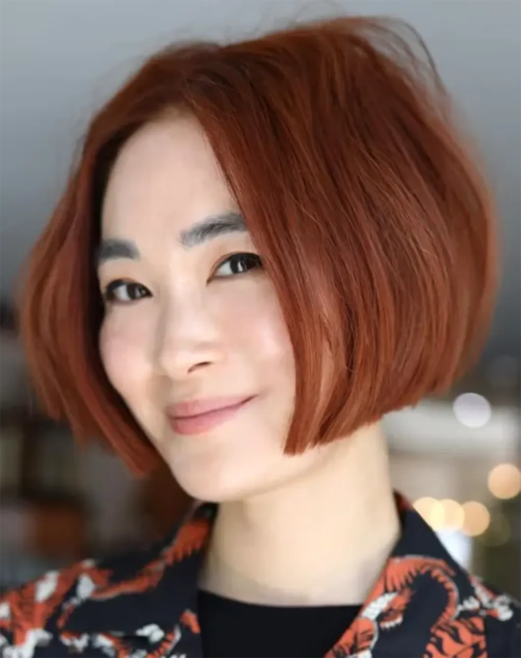 Corte Bob Ruivo Sexy Ideias de Cortes de Cabelos Curtos Ruivos