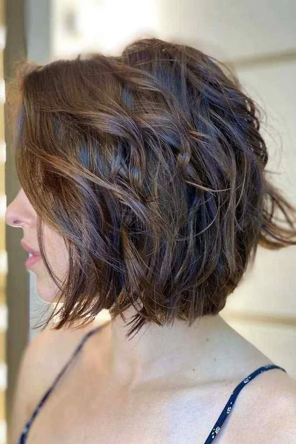 Inspiração de Corte Para Disfarçar Queda de Cabelo