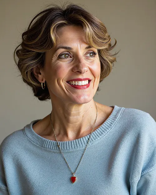 Sugestão de Cortes Bob Curto para Cabelos Ondulados.