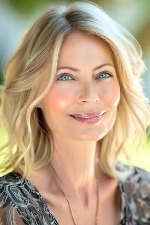 Ondas Soltas em Pedaços Ideia de Corte Para Cabelo Ondulado Feminino 40+