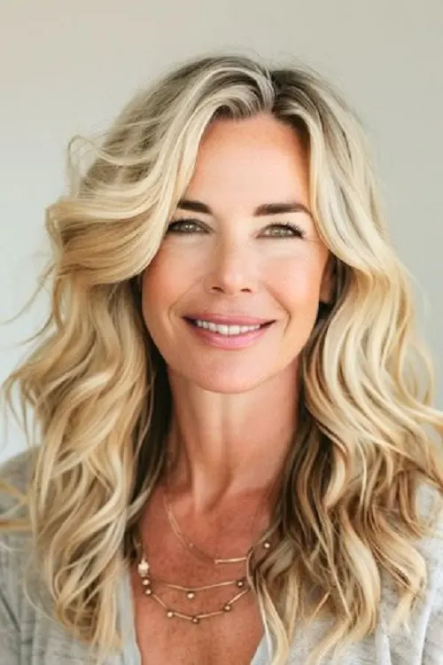 Opção de Estilo para Cabelo Ondulado Feminino 40+ Opção de Estilo para Cabelo Ondulado Feminino 40+