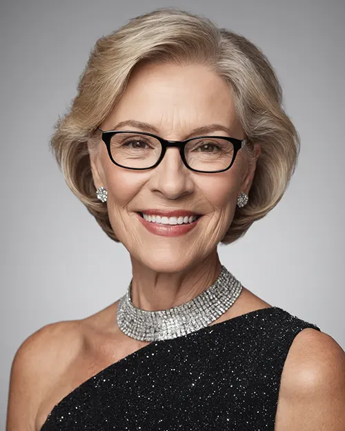 Cortes de Cabelo Elegantes para Mulheres Idosas