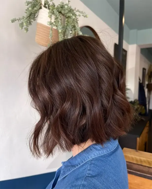 Corte de Cabelo Ondulado Para Mulher com +40 +50 Anos