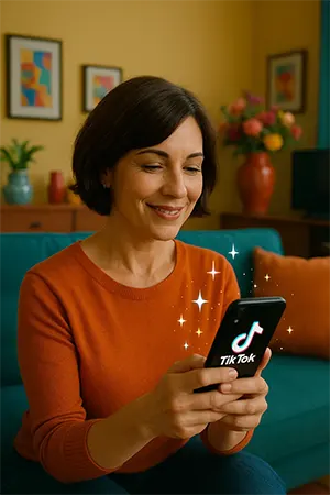 Faça download do Tiktok e receba recompensas com seus amigos Faça download do Tiktok e receba recompensas com seus amigos