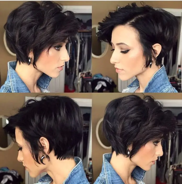 Lindo Corte de Cabelo Curto: Pixie Assimétrico. Lindo Corte de Cabelo Curto: Pixie Assimétrico.