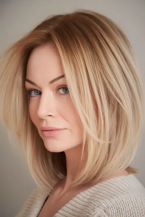 Maravilhoso Cabelo Feminino Curto: Bob Assimétrico Maravilhoso Cabelo Feminino Curto: Bob Assimétrico