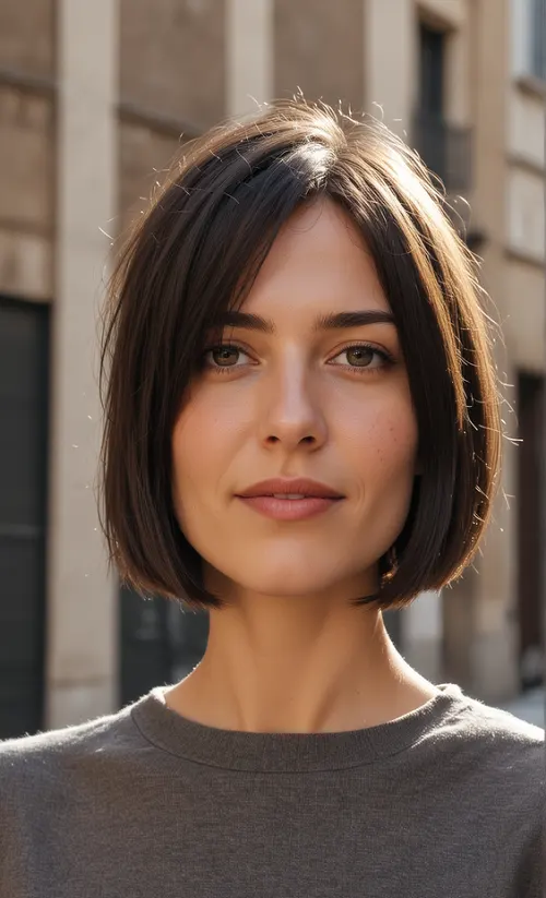Lindo Corte de Cabelo Curto: Bob Arredondado Lindo Corte de Cabelo Curto: Bob Arredondado