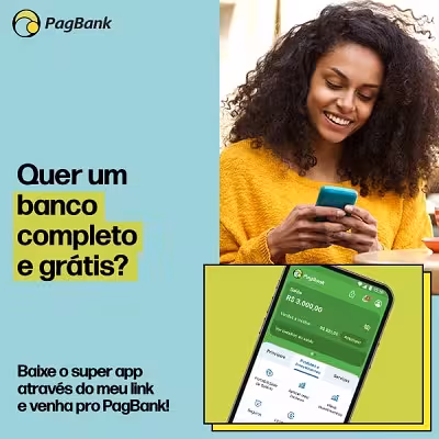 Com a Conta Rendeira do PagBank, seu dinheiro rende 100% do CDI sem você fazer nada
