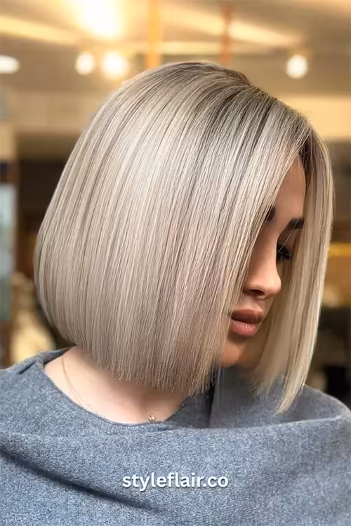 Corte de Cabelo Bob Que Aumentam Volume do Cabelo Fino