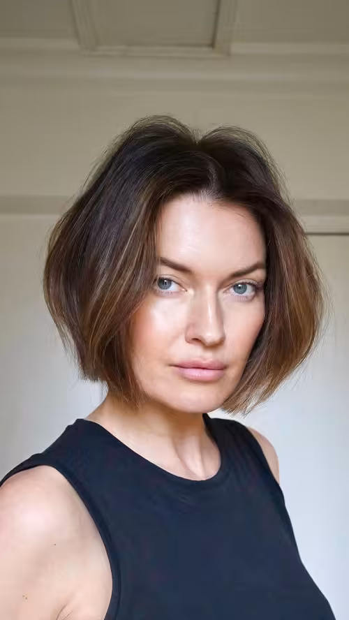 Corte de Cabelo Facil de Manter Para Usar em Dezembro 2025: Long Bob Reto com Camadas Invisíveis