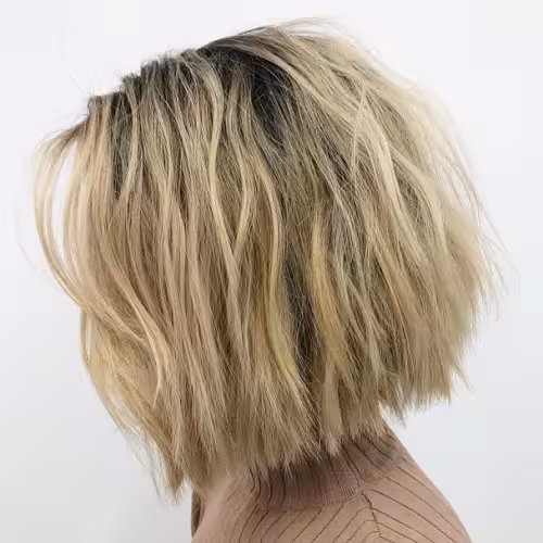 Maravilhos Corte de Cabelo na Altura da Nuca: Repicado